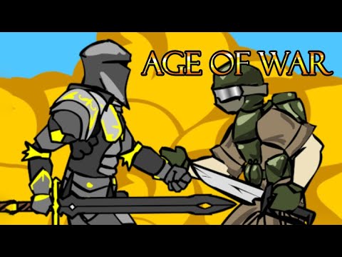 Видео: Игра "Эпоха Войны" (Age of War) - прохождение