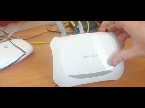 Видео: Настройка tp-link TD-W8901N в качестве второго модема или второй точки доступа