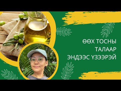 Видео: 6. Хоол хүнс-Өөх тосны талаар