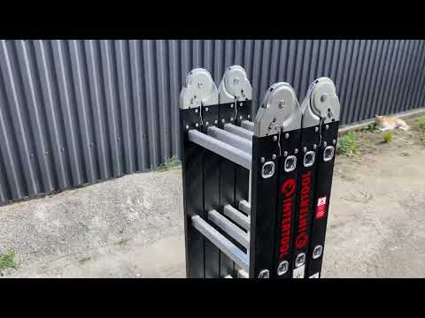 Видео: Огляд драбини Intertool LT-0024 для дому!