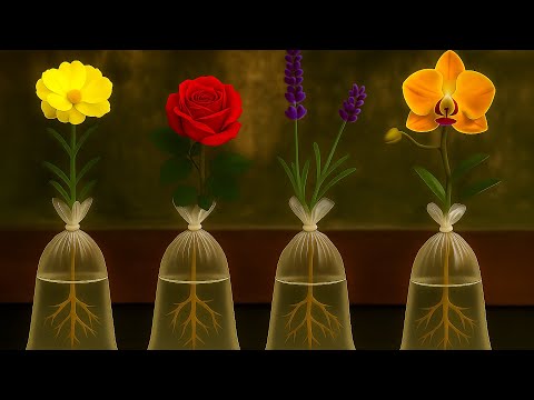 Видео: Каждая ветка может быстро пустить корни с помощью этого простого трюка!