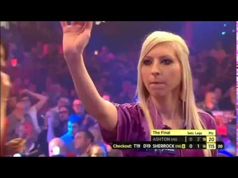Видео: Финал женского чемпионата мира по дартсу 2015 года: Эштон против Шеррока