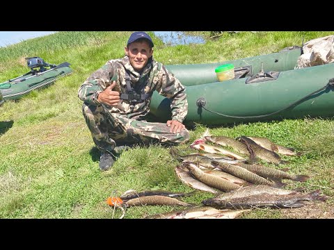 Видео: Рыбалка в СКО озеро УЯЛЫ Ловля Щуки на ТВИЧИНГ