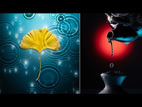 Видео: Как я делал профессиональные фотографии, используя только воду и свет