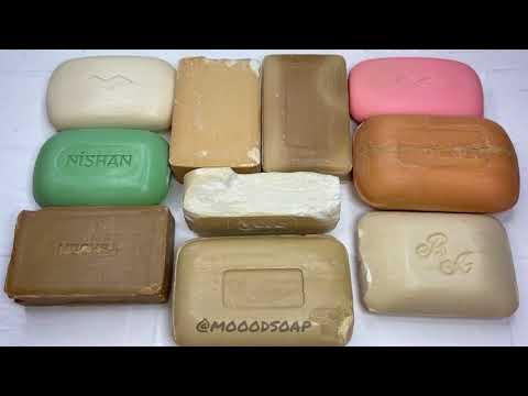 Видео: VINTAGE soaps/ASMR/Cutting soap/Carving soap/АСМР/Резка мыла *no talking*