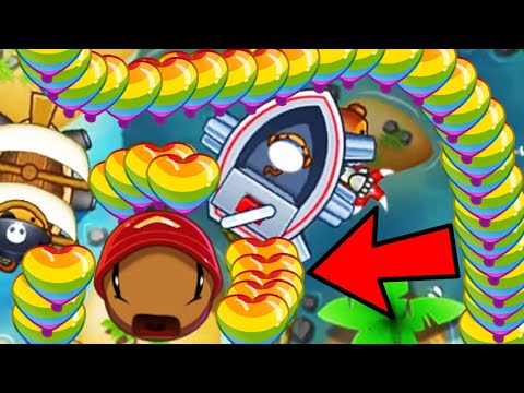 Видео: НЕСТАНДАРТНАЯ ИГРА С КОБРОЙ ПРОТИВ ТОПЕРА С ЗОЛОТЫМИ ОРУДИЯМИ В Bloons TD Battles! KK Gaming! BTDB!