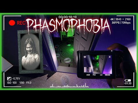 Видео: Фотографировали как могли - Прохождение Phasmophobia Часть 43