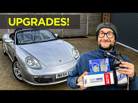 Видео: Как установить тормозные колодки и тормозные шланги Boxster | Реставрация Porsche, часть 11