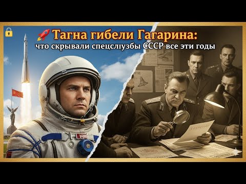 Видео: 🚨 Правда о гибели Гагарина: что КГБ скрыл от всего мира