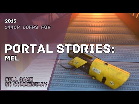 Видео: PORTAL STORIES: Mel - Full Game Walkthrough | Полное Прохождение