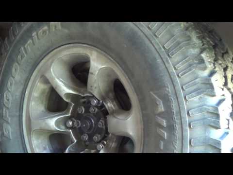 Видео: Pajero 2 - протяжка ступичных подшипников\FR WHEEL BEARING