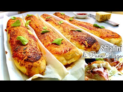 Видео: ХЛЕБ ПИЦЦА СФИЛАТИНИ С НАПОЛНЕНИЕМ 🍕 🥖