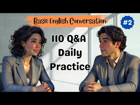 Видео: 110 распространённых вопросов и ответов на английском языке. Часть 2. Ежедневный разговорный англ...