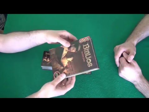 Видео: Biblios - играем в настольную игру