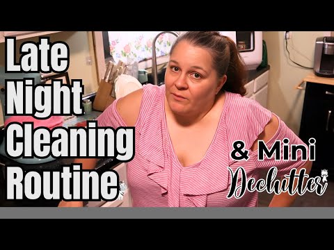 Видео: Ночная уборка | Доставка из Walmart | Мини-сеанс расхламления 💪🏼💥