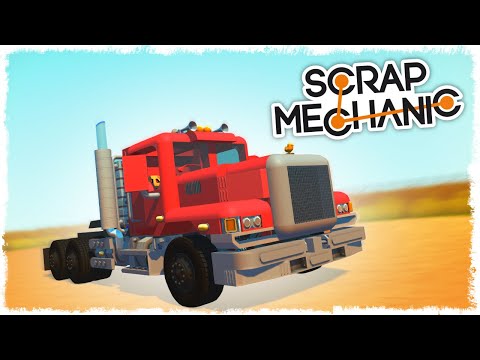 Видео: БИТВА: СТРОИМ ГРУЗОВИК НА ПОРШНЯХ В SCRAP MECHANIC!!!