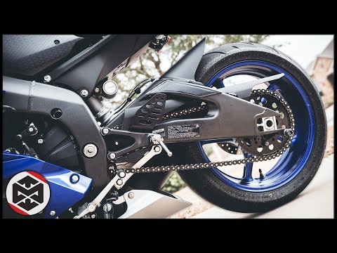 Видео: УСТАНОВКА ЦЕПИ И ЗВЕЗДОЧЕК на R6!! (теперь так быстро!)