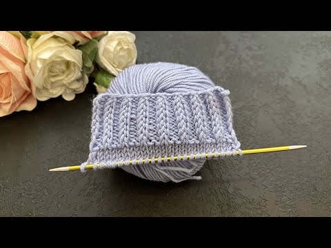 Видео: НЕ СКУЧНАЯ РЕЗИНКА! ВСЕГО ДВА РЯДА , А результат просто ВЕЛИКОЛЕПНЫЙ !