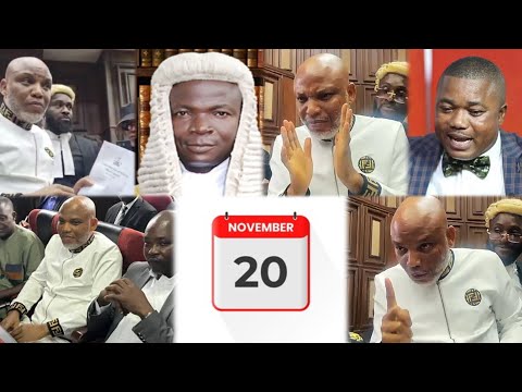 Видео: СРОЧНО: Ннамди Кану подаёт ходатайство об остановке суда, назначенного на 20 ноября! 🤔