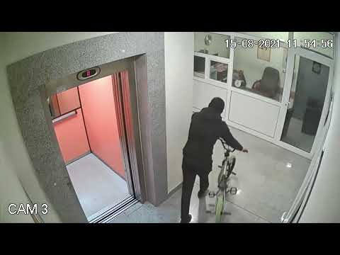 Видео: Брутално: Крадец взе 2 колела за 3 минути в Манастирски ливади