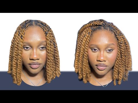 Видео: Весной обязательно нужно иметь каштановые кудрявый афро-волосы высшего качества! Долговечные мини...