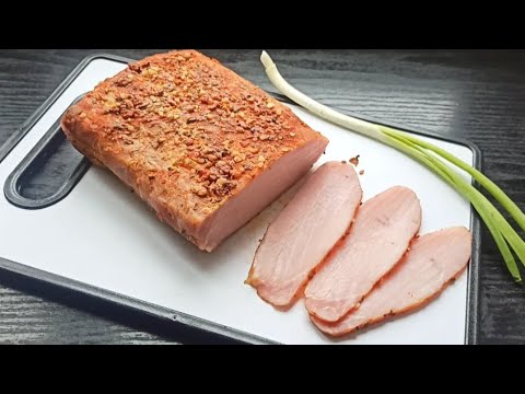 Видео: Свиной Балык в домашних условиях - просто, вкусно, сочно!
