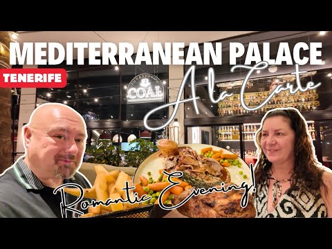 Видео: У нас РОМАНТИЧЕСКАЯ ВЕЧЕРИНКА! В стиле a la carte в отеле Mediterranean Palace на Тенерифе.
