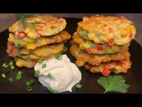 Видео: Кукурузные лепешки. Corn flatbreads.