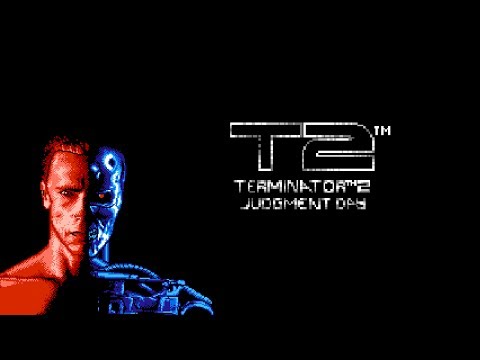 Видео: Terminator 2 - Judgment Day (NES): Полное Прохождение