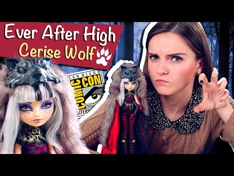 Видео: Cerise Wolf (Сериз Вульф) Ever After High Обзор и Распаковка /Review, SDСC,Comic Con,CCK33