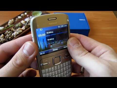 Видео: Nokia C3 Обзор [HD]