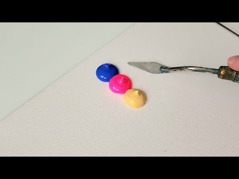 Видео: Как нарисовать пейзаж озера с паромом / акриловая роспись для начинающих