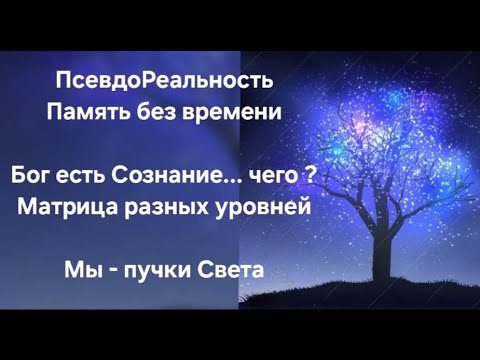 Видео: Матрица разных уровней. ПсевдоРеальности. Према Саи. Память без времени. Matrix. Zeit. Чит. описание