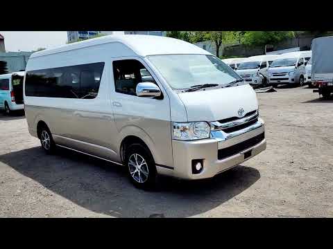 Видео: Toyota hiace 2017 год grand cabin 9 мест категория б