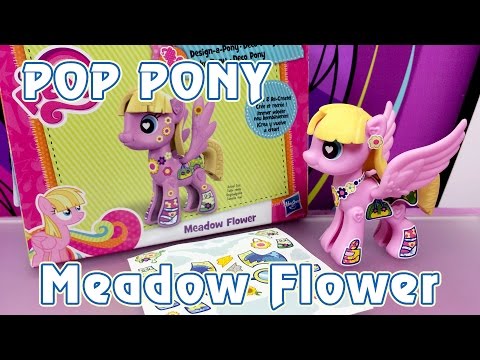 Видео: Мидоу Флауэр (Meadow Flower) - обзор игрушки Май Литл Пони (My Little Pony)