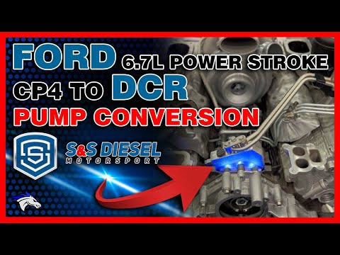 Видео: Переделка насоса CP4 в DCR: Ford 6.7L Power Stroke #fordtrucks #powerstroke #diesel #ssfueled #short