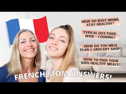 Видео: Как французские мамы всё успевают: здоровое питание, семейная готовка, работа, поддержание здоров...
