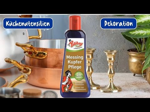 Видео: Средство для чистки Меди и Латуни Poliboy. Полироль Poliboy Kupfer Messing. Чистим Медь и Латунь