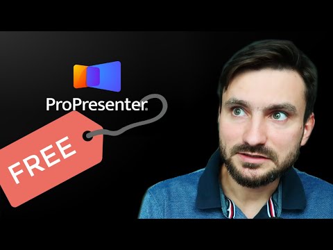 Видео: FreeWorship - бесплатная альтернатива ProPresenter