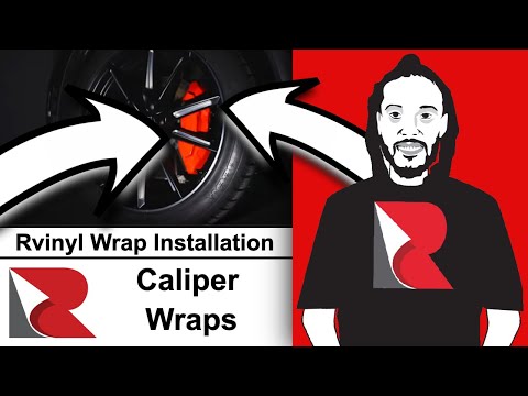 Видео: Как оклеить суппорты виниловыми пленками