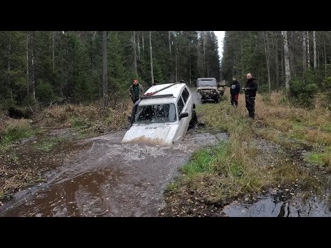 Видео: Как порвать ниву на офроуде?
