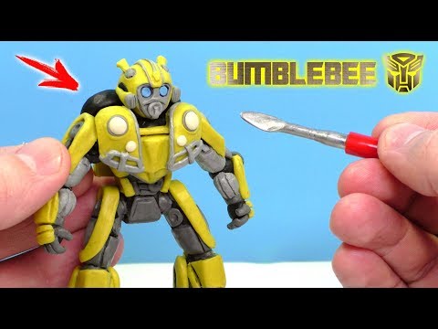 Видео: ЛЕПИМ ТРАНСФОРМЕРА БАМБЛБИ  🤖  из фильма BUMBLEBEE