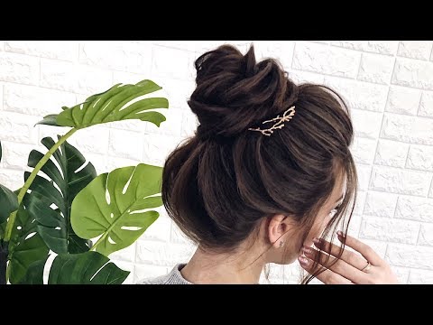 Видео: ВЫСОКИЙ ТЕКСТУРНЫЙ ЭКСПРЕСС-ПУЧОК| HIGH BUN HAIR TUTORIAL