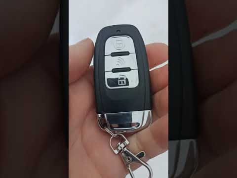 Видео: как работает сигнализация с БЕСКЛЮЧЕВЫМ доступом , кнопкой старт стоп и автозапуском.