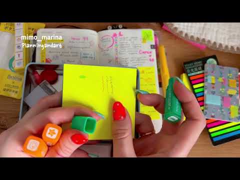 Видео: Как я оформляю HOBONICHI weeks. Обзор на ежедневник и аксессуары.