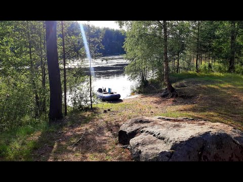 Видео: о.Телячий. Барышево. Вуокса.