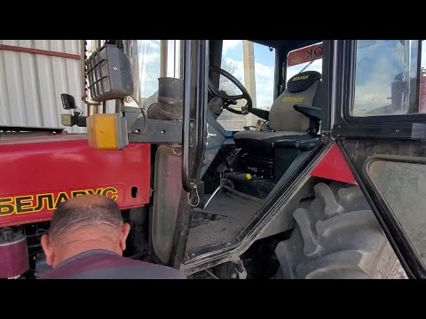 Видео: Я в селі.Міняємо сидіння на МТЗ 892.2 з пневмо на механіку ЕБЛО.