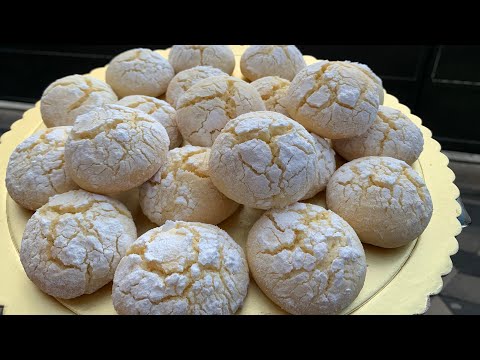 Видео: Лимонное печенье 🍋 слишком вкусно для завтрака 🤩 рецепт за 1 минуту