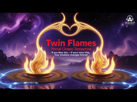 Видео: ВНИМАНИЕ Близнецовым Пламенам: ПОСЛЕДНИЙ октябрьский портал закрывается — если вы пропустите это,...