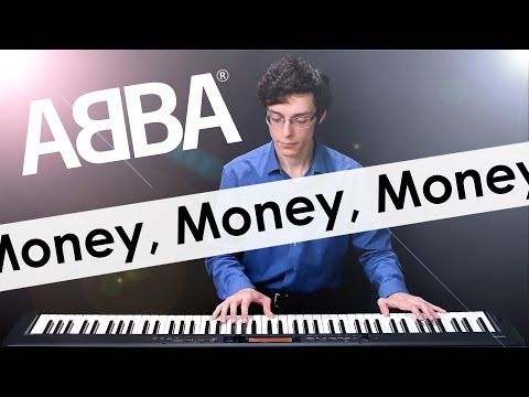 Видео: ABBA - Money, Money, Money на фортепиано